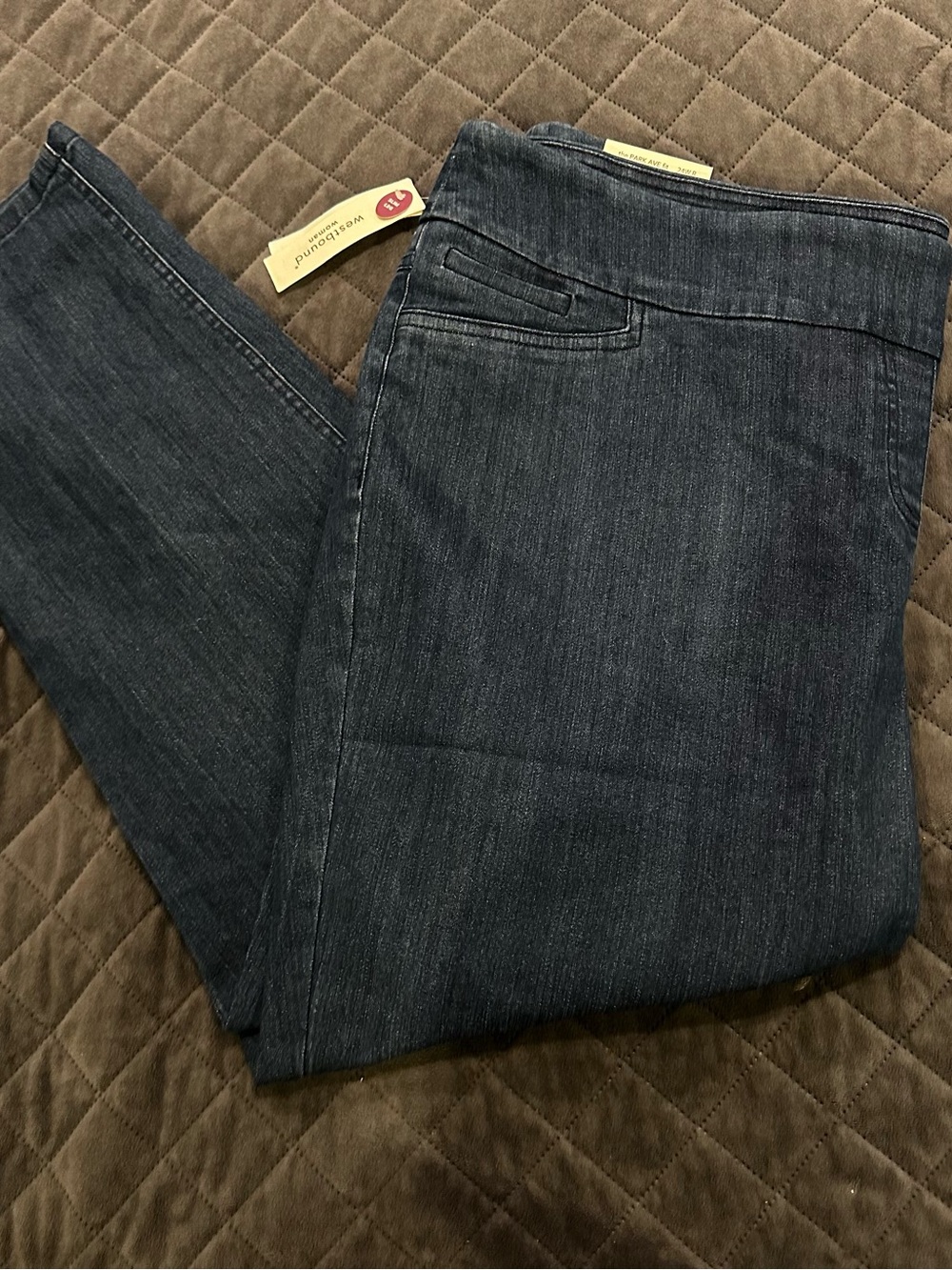Westbound Dark Indigo Stretch Jeggings